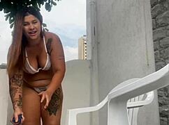 We're Flashing for the Construction Workers Across the Street