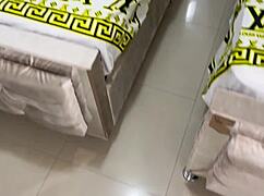 Perverted Stepfather Convinces Innocent Stepdaughter To Offer Her Big Ass For Intense Fucking