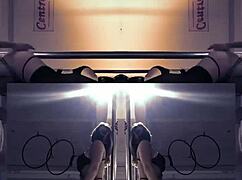 yo, this argentinian doctor does a sexy pole dance in pov!