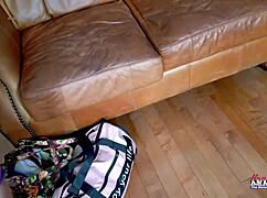 Petite Blonde Cutie Bonnie Wolf Masturbates And Sucks Hard Cock Intensely