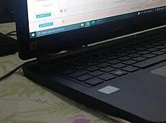 I chat on webcam with friends