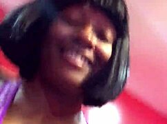 Cherokee on treadmill showing big booty