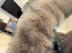 Sexy Ass Fingered Closeup Tattoo