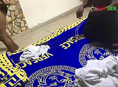 I fucked in a threesome on the family bed with my husband and brother.