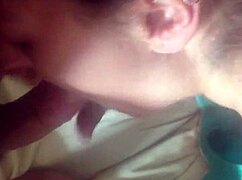 Hey, tattooed whore performs ass to mouth action with friend