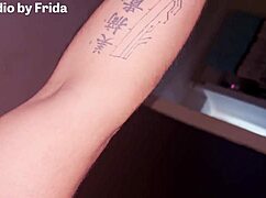 Dildo Fucks Girlfriend Frida's Ass, Nympho Slut Orgasms