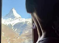 masturbating to neighbor's cock while cuckold husband works