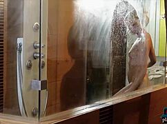 katie jean does a sexy striptease in lingerie, so hot!