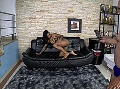 por tras das cameras nick niquita gets wet pussy fucked... juicy assfucking!