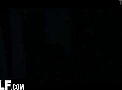 Babysitter Sucks Boss's Dick To Distract From Scary Movie In POV Scene