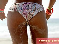 Beach hottie binaural in bikini