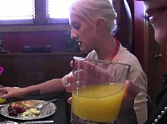 Hot lesbians in heels love bondage, masturbation, and assfucking with big cock