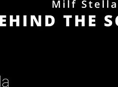 Pov big tits Japanese bikini milf Stella spots boner and assists