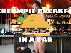 Creampie breakfast preview with agarabas