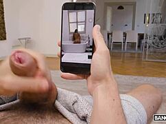 Bangbros - Nuria Millan rides reverse, getting her tight asshole stretched wide in POV