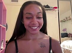 Lily Starfire goes deeper with that big ebony ass backstage