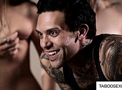 group of crazy teens banging hard in wild public spot. watch blonde beauties get down and dirty!