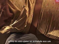 stepbrother blasts my throat with his cock after wrestling