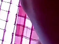 flashing pregnant tits and assfucking with balloon in homemade setting