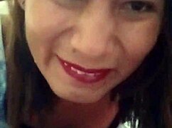 Chica trans moans in pleasure