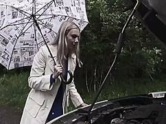 rebel rhyder gets rough anal in car trouble roleplay 😈