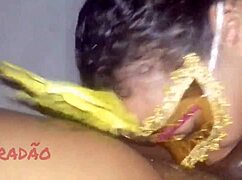 Huge Latina in Lingerie SUBMITS to Sloppy BOQUETE Action