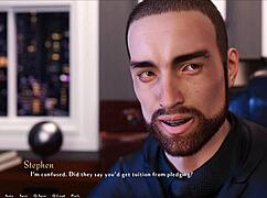 Exploring the chick route in Being a DIK 215 with daring game moves