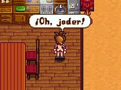 jodi from stardew valley gets fucked in this spanish parody part 1