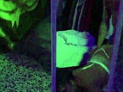 Tattooed Asian Babe with Big Tits Fucks Monster Cock All Night in Hotel Lingerie