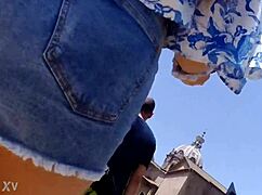 Feeling the emotional delight of that perfect ass in Rome