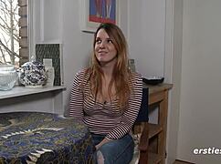 ersties babe masturbates watching a scene on the site