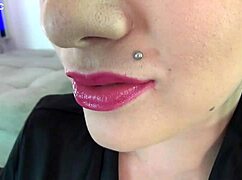 milkshake maker introduction with big natural tits