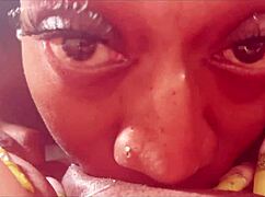 Jelajah Teknik Sembur Dengan MILF Hitam di Karibia