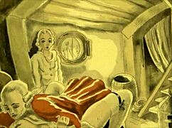 Desene erotice vintage din colecții retro antice