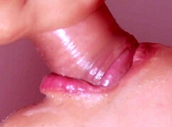 Japanese wife cheats with big cock in close-up