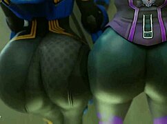 Watch that big ass double bounce in action!