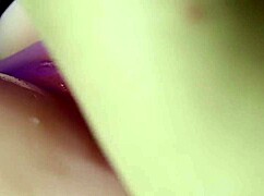 Ogromny Creampie w Różowej Mokrej Cipce Latynoski Z Bliska