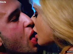 cathy heaven gets a hard anal pounding, with some tight petite action and big cock in bareback assfucking