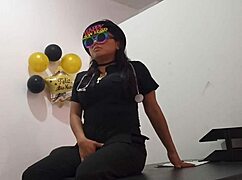 Office butt plug slut