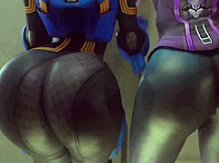 Watch that big ass double bounce in action!