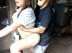 Keep following my horny vagina's rhythm, stepson, your big cock's making me explode!