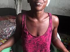 crazy bitch smokes dirty talk in sexy clothes