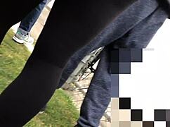 Look At Anna Kasper's Candid Ass! So Hidden And Teasing!