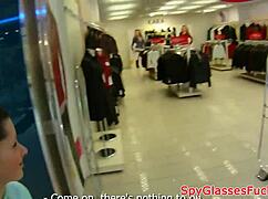 Eurobabe POV Fucked Hard on Spycam in Public Outdoor Spot