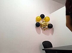 Office butt plug slut