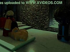 Roblox Sex Episode 2: Big Tits And Ass With Monster Cock In Rough Big Black Cock Action