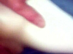 Damn, I’m pounding my girlfriend’s wet pussy with a dildo, she’s so naughty!