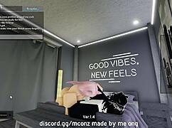Intensely Fucking a Cute Catgirl Bent Over in Doggy Style on Roblox Condo, Her Moans Echoing