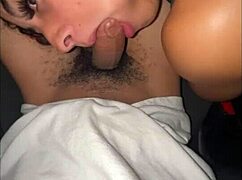 riding his big cock in the car