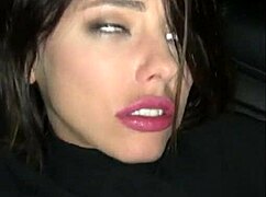 Yo, Adriana Chechik and Kissa Sins get wild with oral in a car, so hot!